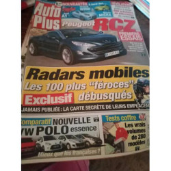 Auto Plus N° 1124 : PEUGEOT RCZ PREMIERS ESSAIS