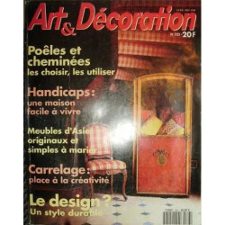 Art et Decoration N° 323 : Poêles et cheminées les choisir les...