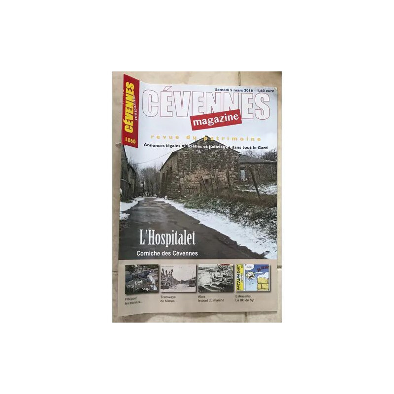 CEVENNES MAGAZINE 1860