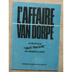 L'AFFAIRE VAN DORPE LE MONTAGE ANTI RACISTE DE GENNEVILLIERS 0