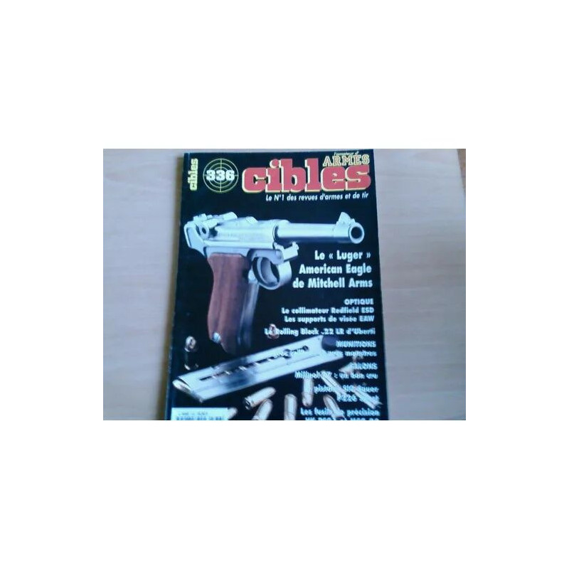 cibles N° 336 : Le " Luger "American Eagle de Mitchell Arms
