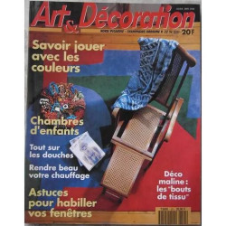 Art et décoration N° 321 : Savoir jouer avec les couleurs