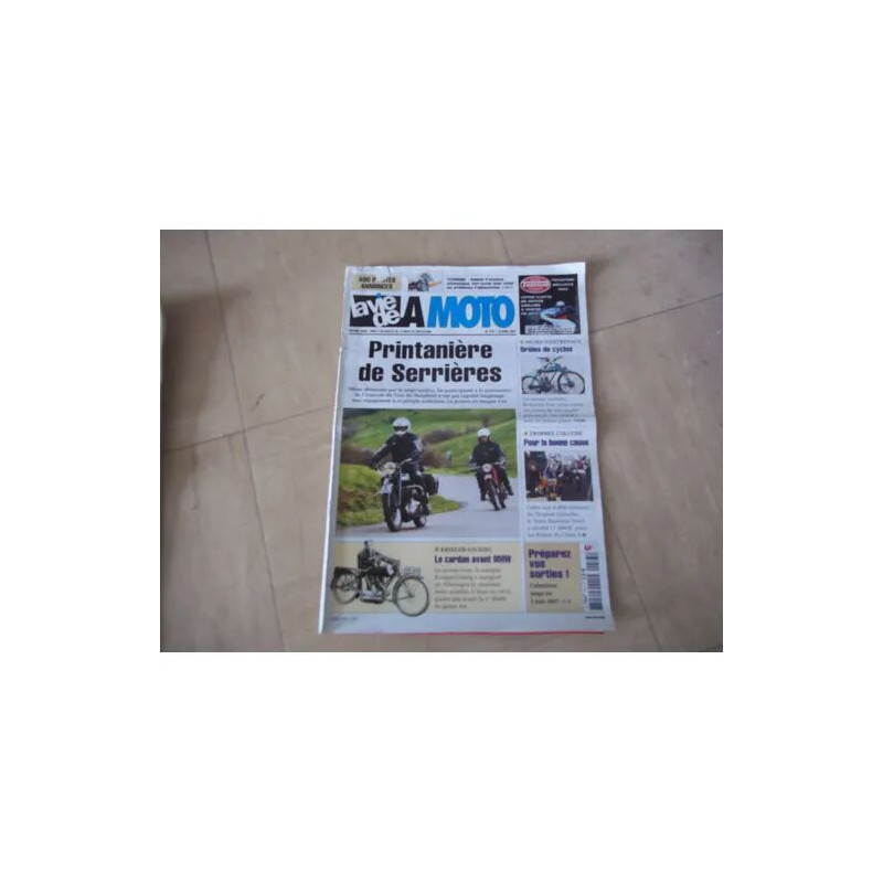 La vie de la moto LVM N° 473 : Serrières Musée d'Entrevaux Trophée...