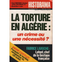 Revue historama n° 260 / la torture en algerie: un crime ou une...