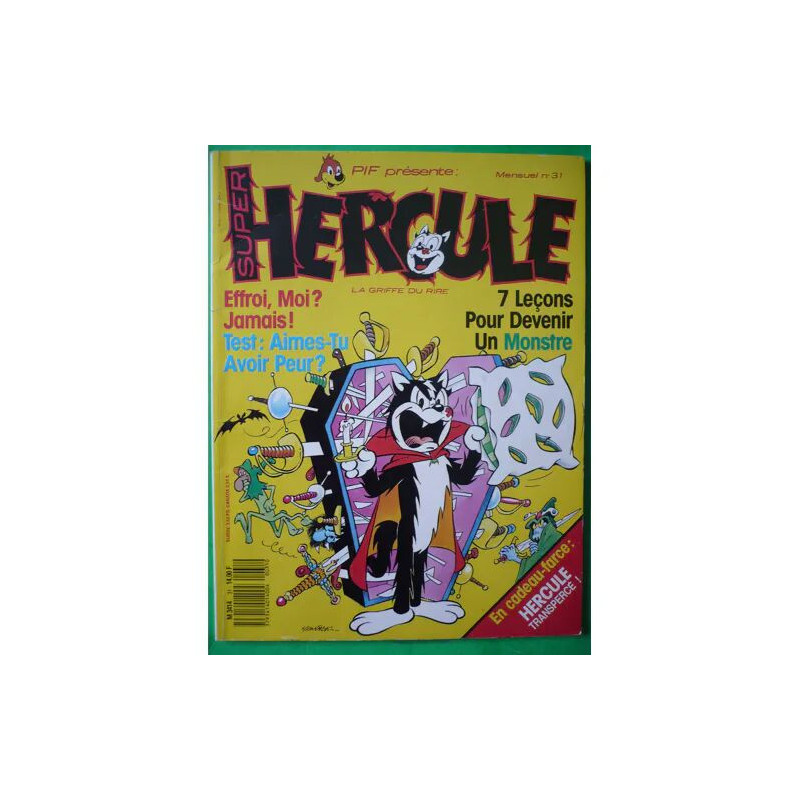 Super Hercule N° 31 : Super hercule 31 : la peur
