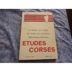 La mort en Corse et dans les sociétés méditerranéenne