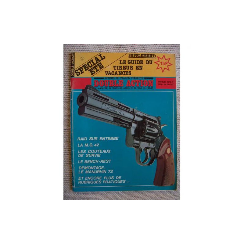Double Action N° 8 : Double Action numero double 8 et 9 - Raid sur...