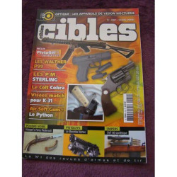 CIBLES N°432 LES WALTHER P99 LES PM STERLING LE COLT COBRA AIR...