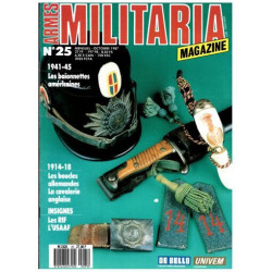 Armes Militaria Magazine N°25 : 1941-45 Les Baïonnettes Américaines
