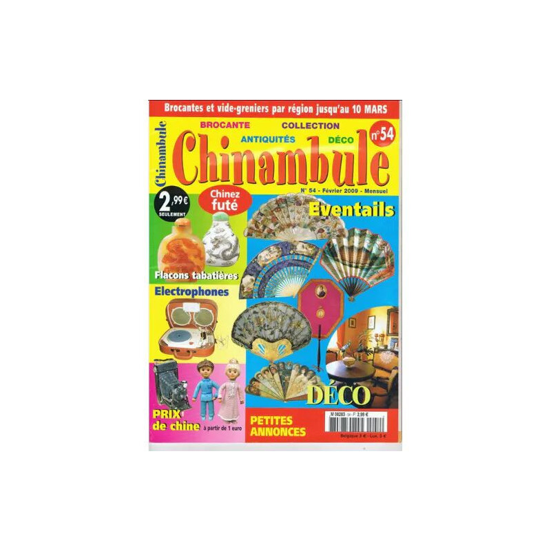 chinambule N° 54 : eventails