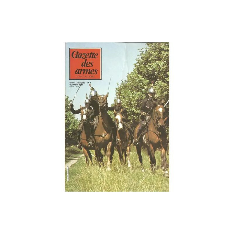gazette des armes N° 98 : le sabre au combat