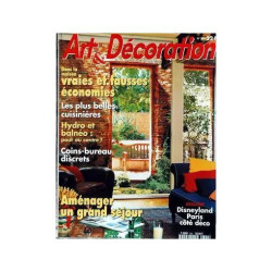 ART ET DECORATION N° 344 DU 01/09/1996 - VRAIES ET FAUSSES...