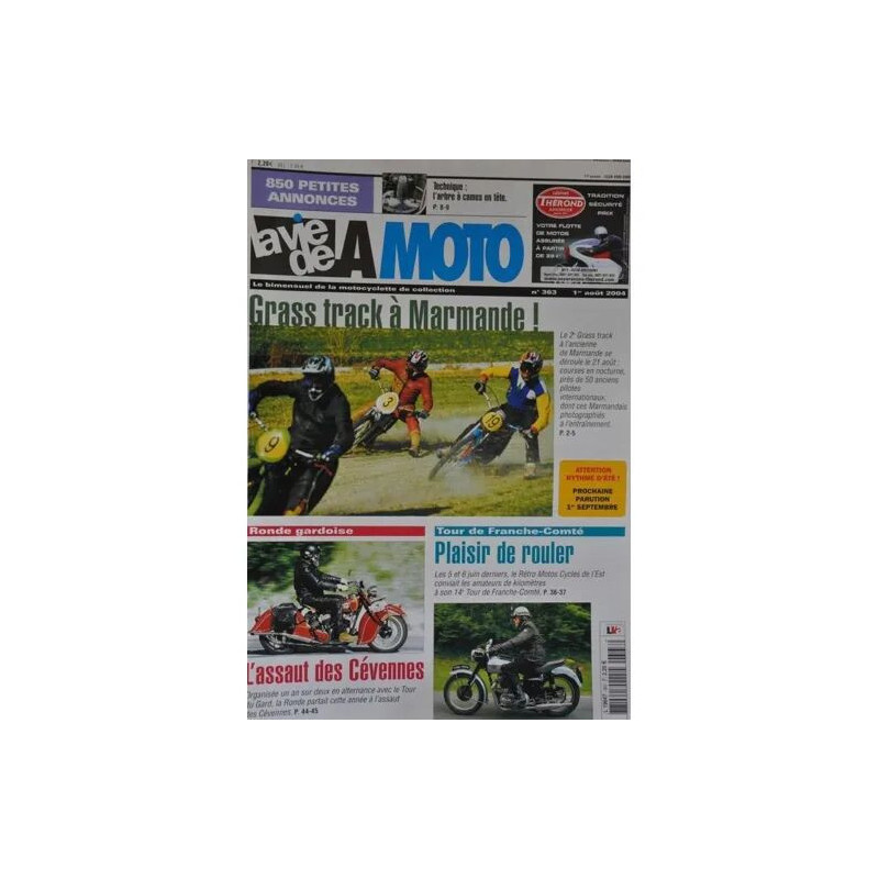 la vie de la moto N° 363 : Grass track a marmande - Tour de...