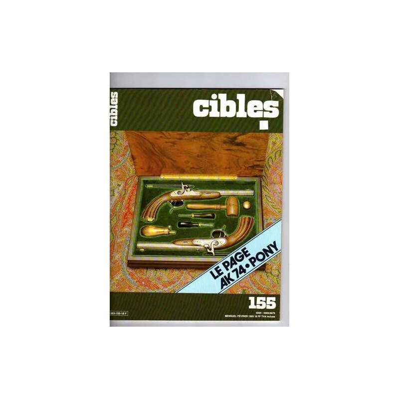 CIBLES N° 155 : LE PAGE AK 74-PONY