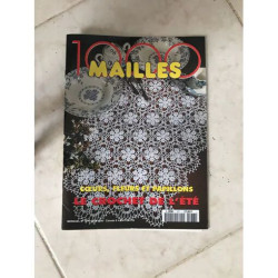 1000 mailles N° 177 : coeurs fleurs et papillons le crochet de l'été