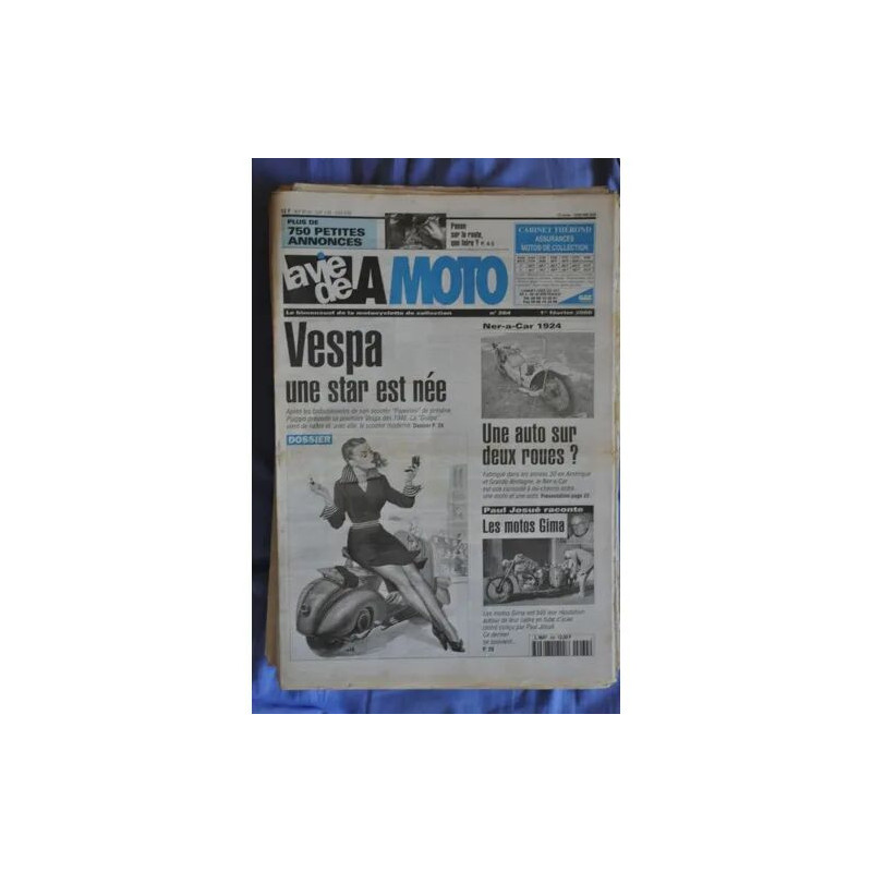 La vie de la moto N° 264 : Dossier Vespa - Neracar 1924 - Motos GIMA