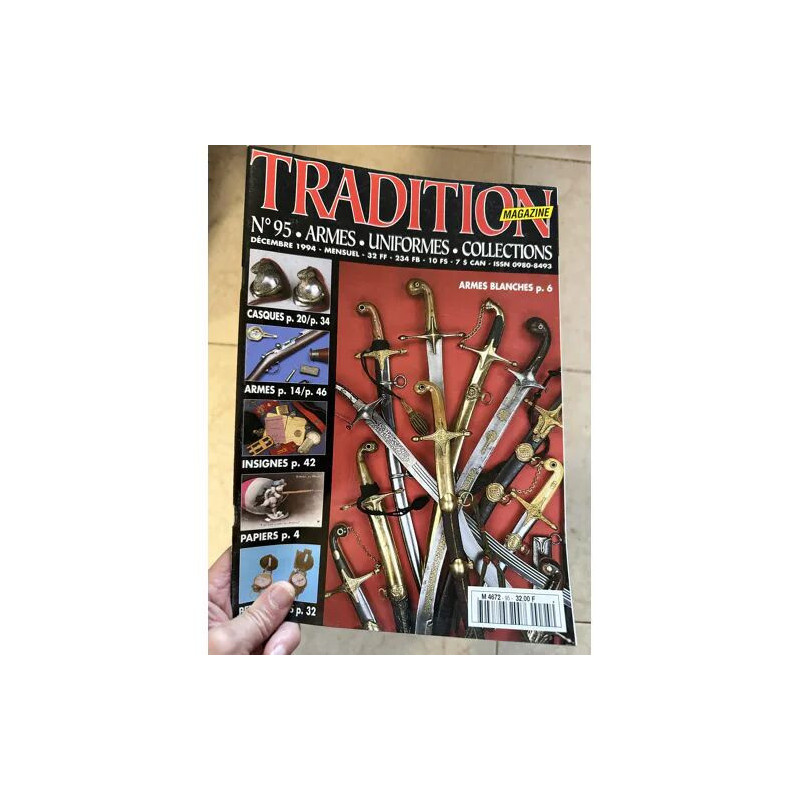 TRADITION MAGAZINE 95 CARTES POSTALES A THEME MILITAIRE LES SABRES...