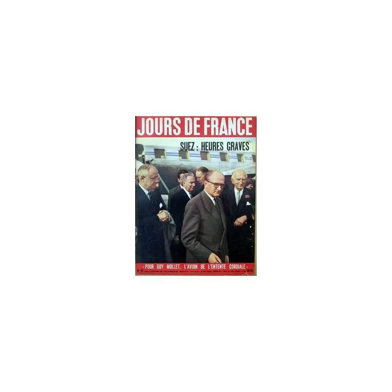 Jours De France N° 97 Du 22/09/1956