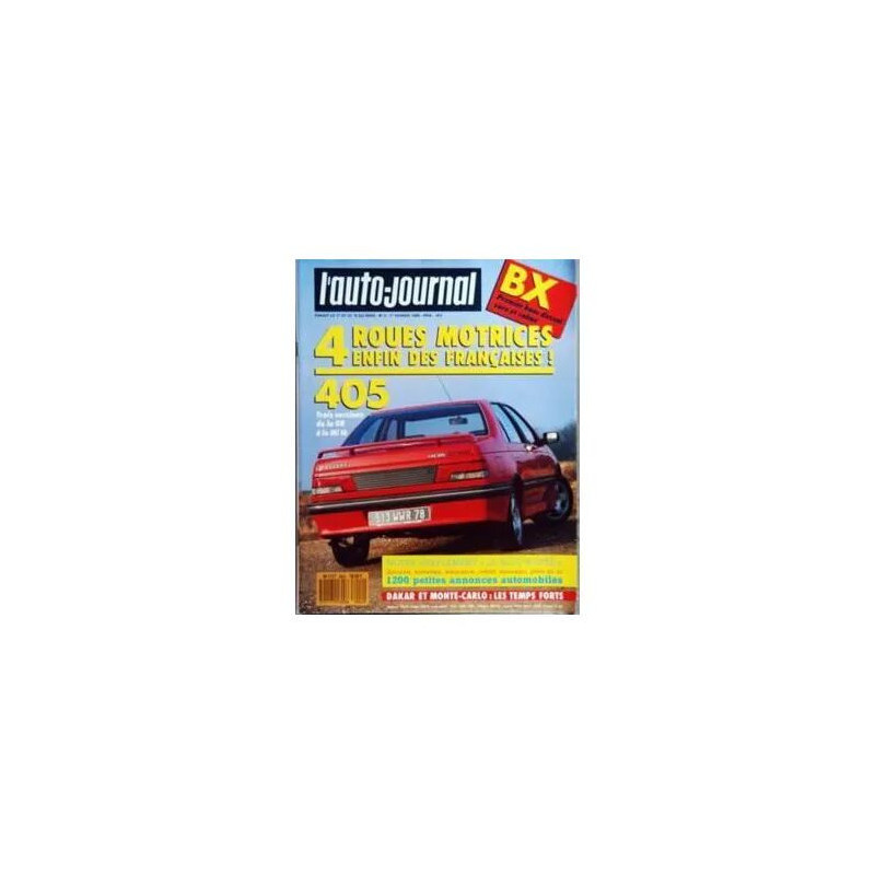 Auto Journal (L') N° 2 Du 01/02/1989