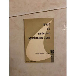 REVUE DE MEDECINE PSYCHOSOMATIQUE