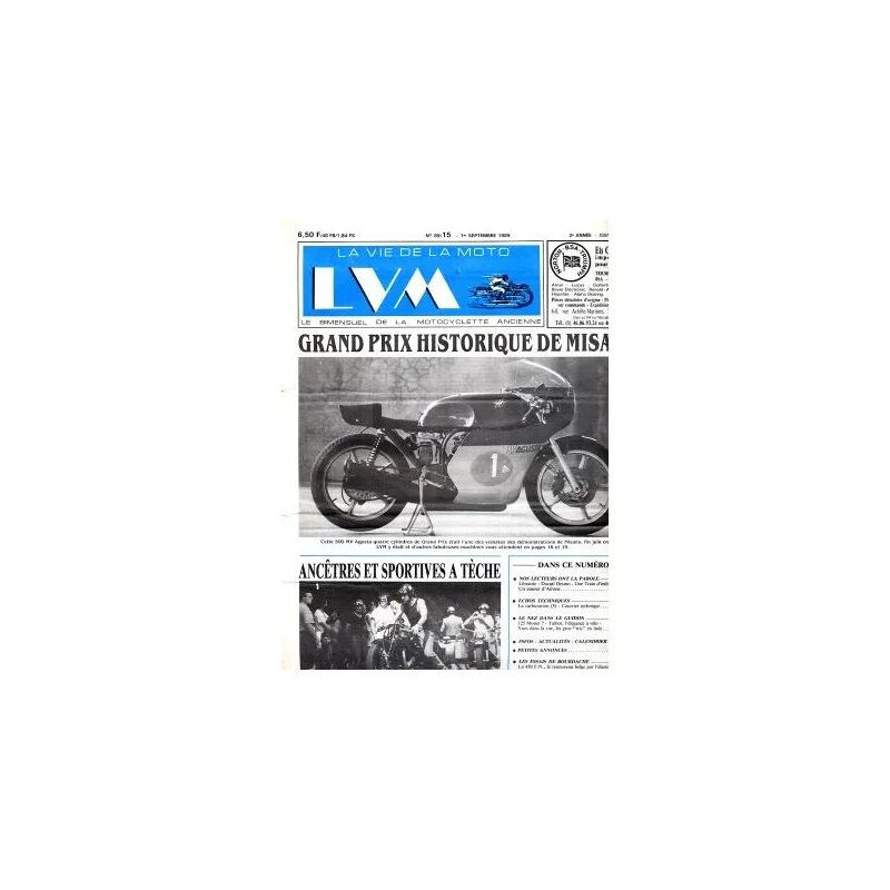 La vie de la Moto N° 89.15 : Grand Prix historique de Misano