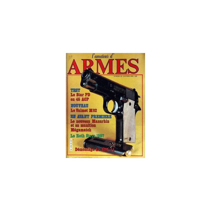Amateur D'armes (L') N° 20 Du 01/01/1983