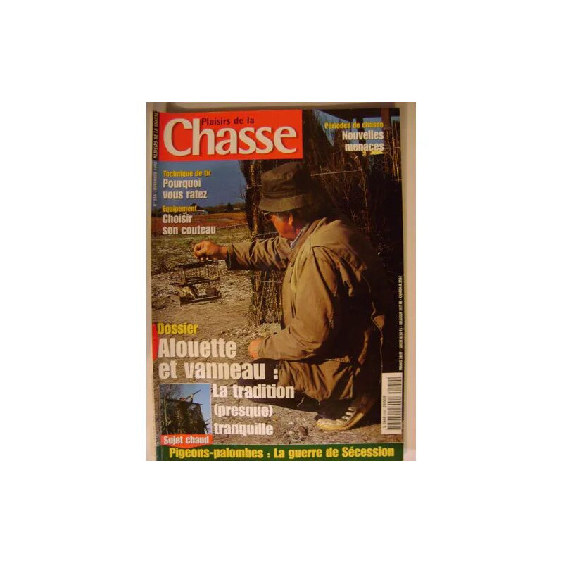 plaisirs de la chasse N° 556