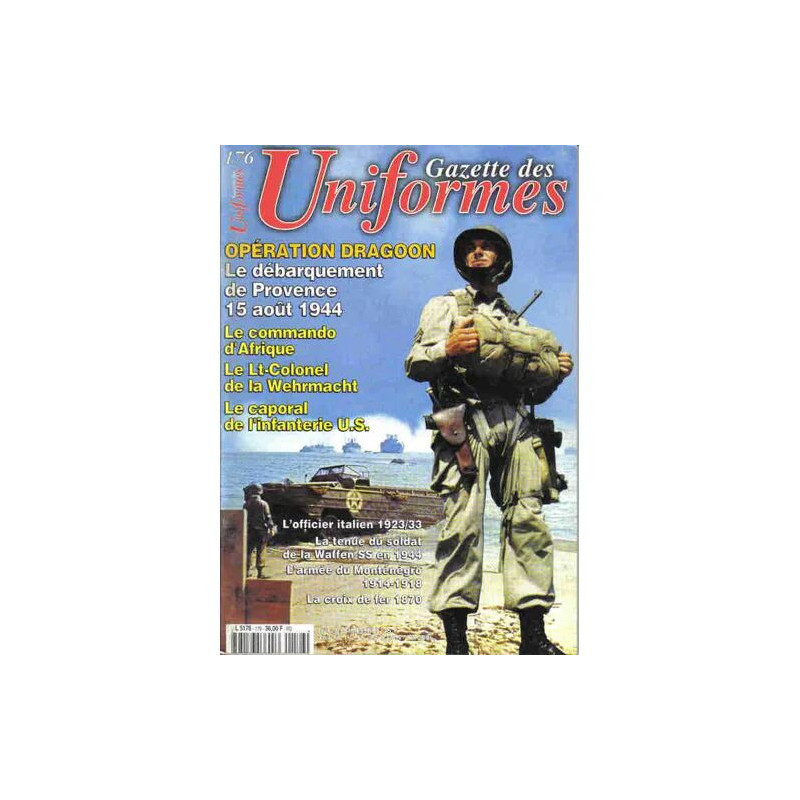 GAZETTE DES UNIFORME N° 176