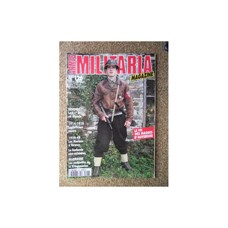 Armes militaria Magazine n°126 de janvier 1996