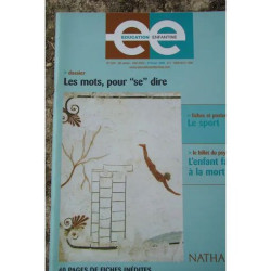 education enfantine N° 1040 : les mots pour se dire