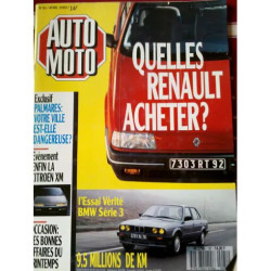 Auto Moto N° 81 Du 01/04/1989