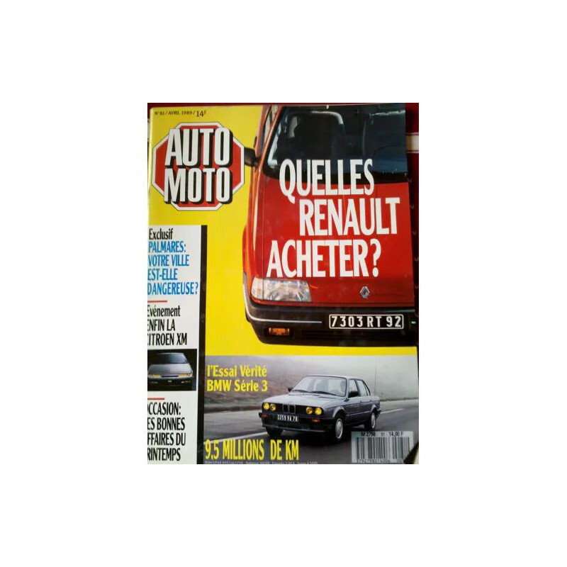 Auto Moto N° 81 Du 01/04/1989