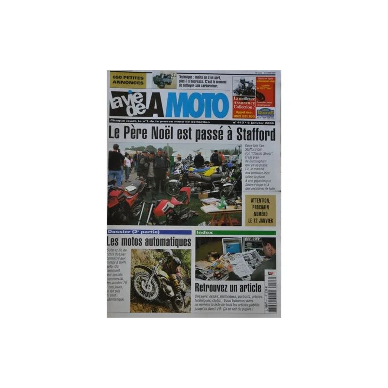 la vie de la moto N° 413 : Dossier les motos automatiques