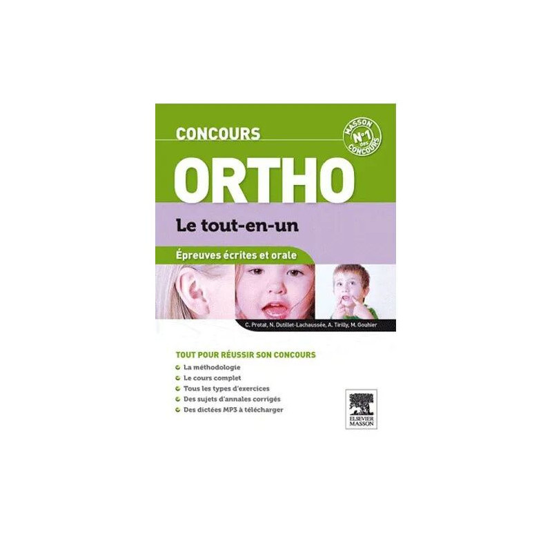Ortho - Epreuves Ecrites Et Orales