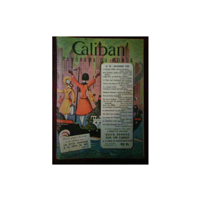 caliban N° 45 : panorama du monde
