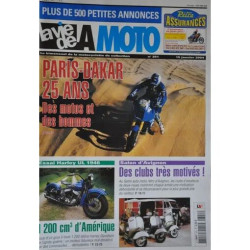 La vie de la moto LVM N° 351 : Paris-Dakar Essai Harley UL 1946...