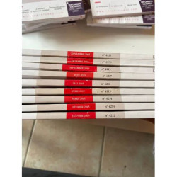 ETUDES 2015 !! Destockage exeptionnel !! 9 revues études de 2015