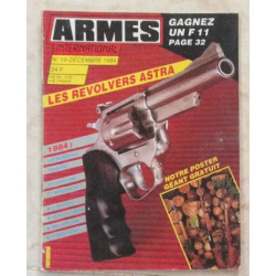 ARMES INTERNATIONAL N°14/REVOLVERS ASTRA/COUTEAU BUCK...