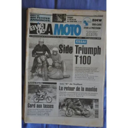 LA VIE DE LA MOTO N° 277 : Essai SIDE TRIUMPH T 100