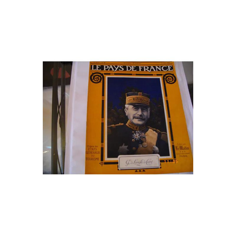Le Pays De France N° 35 du 17 juin 1915 N° 35 : langle de cary