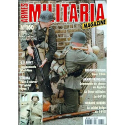 ARMES MILITARIA MAGAZINE N° 160 DU 01/11/1998 - US ARMY -...