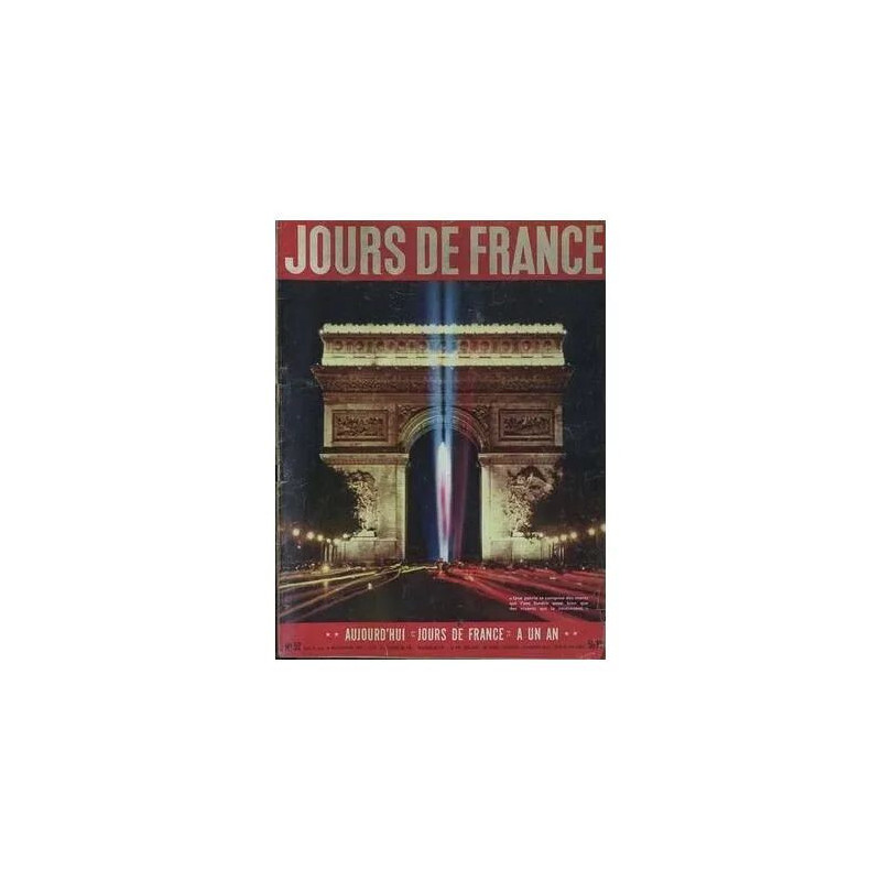 Jours De France N° 52 Du 12/11/1955