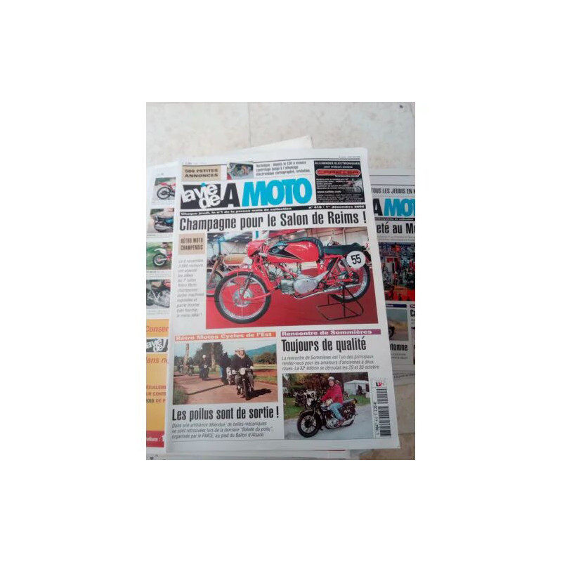 la vie de la moto N° 410 : Salon de reims - Sommières
