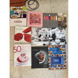 LOT DE 10 LIVRES TUPPERWARE RECENTS 50 ANS CUISINEZ ZEN MODE...