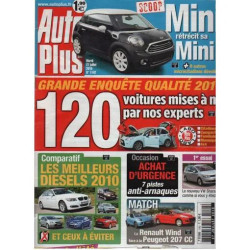 Auto Plus N° 1142 : GRANDE ENQUETE QUALITE 2010