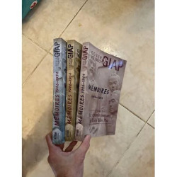 LOT DES 3 TOMES GIAP. MEMMOIRES 1946 1954 DIEN BIEN PHU LE RENDEZ...