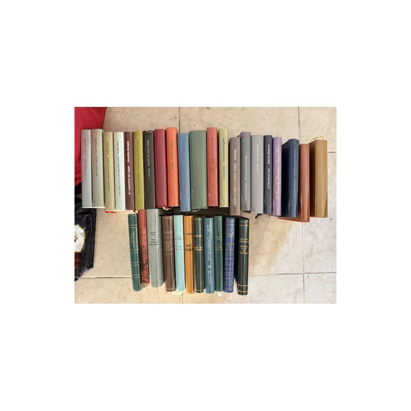 LOT DE 30 LIVRES NUMEROTES LE CERCLE DU NOUVEAU LIVRE ET LA...