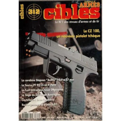 CIBLES N° 312 DU 01/03/1996 - LE CZ 100 - LA CARABINE STOPSON...