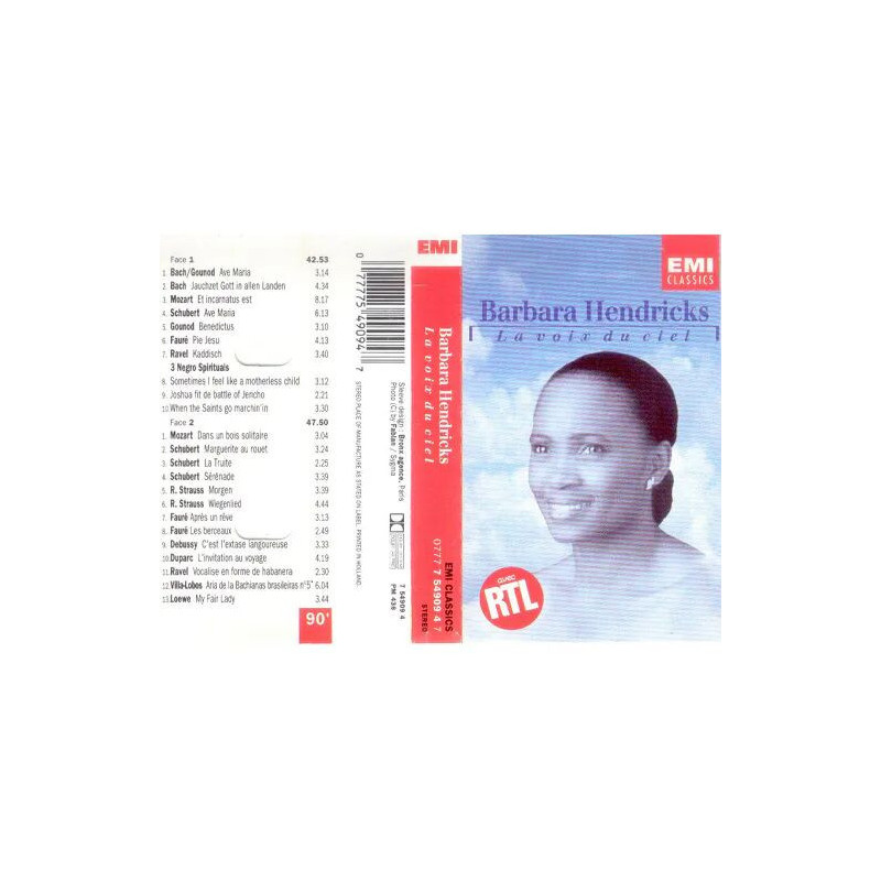 barbara hendricks la voix du ciel