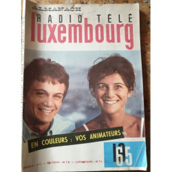 aAlmanach Radio Télé Luxembourg 1965